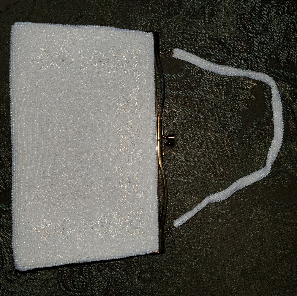 Vintage Beaded Richere Bag
